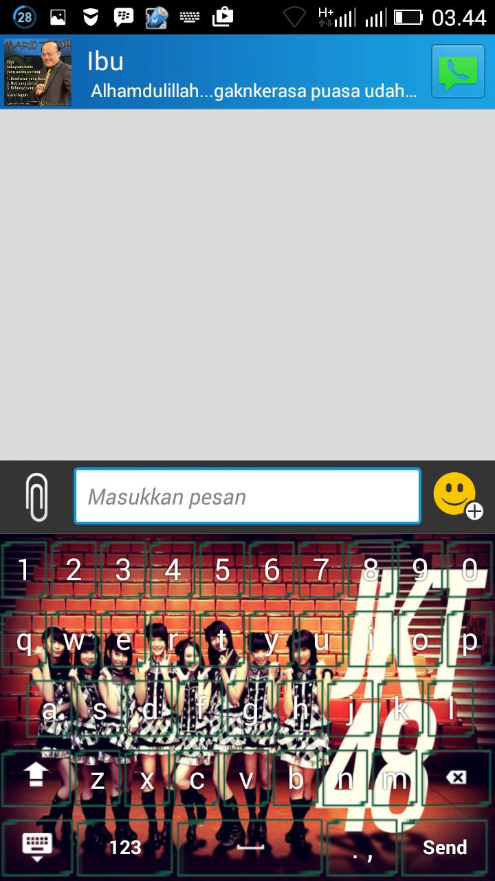 Keyboard Tema JKT 48