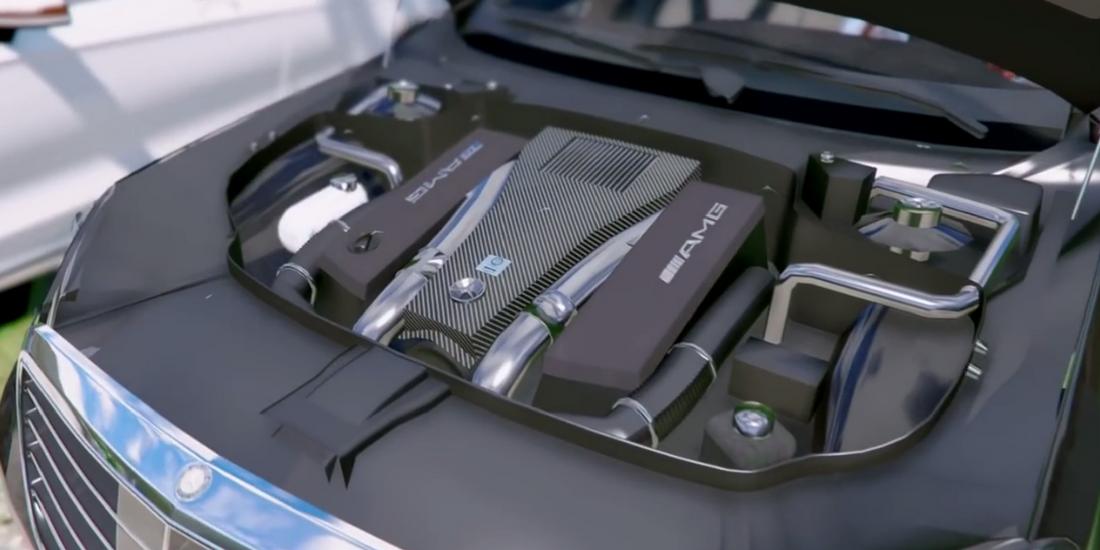 Driving Mercedes Simulator