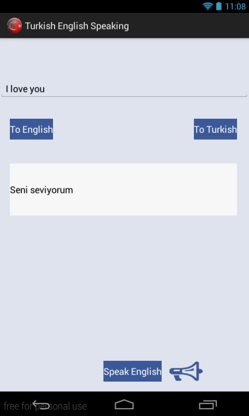 Turkish English (Audio)