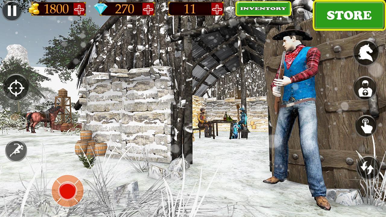 Old West Gunslinger- Wild Gunfighter: Cowboy games