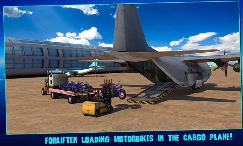 Airport Cargo Carrier Plane