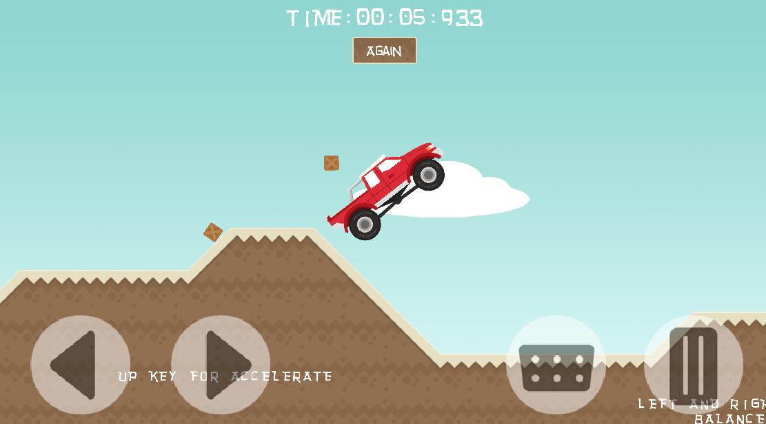 Truck Hill Climb Race Car