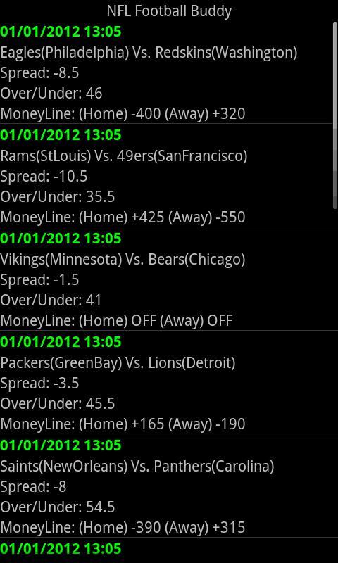 NFL Betting Buddy