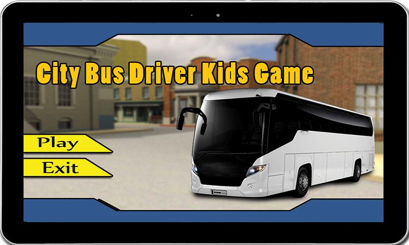 City Bus Driver Kids Game
