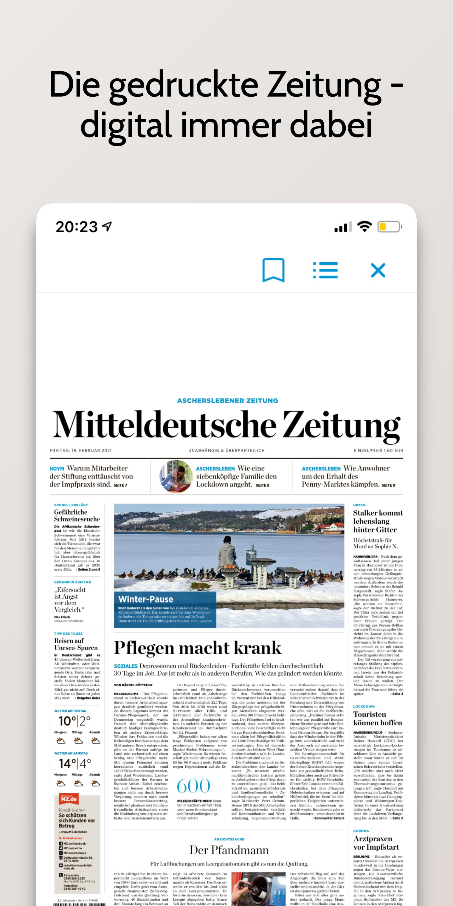 Mitteldeutsche Zeitung E-Paper