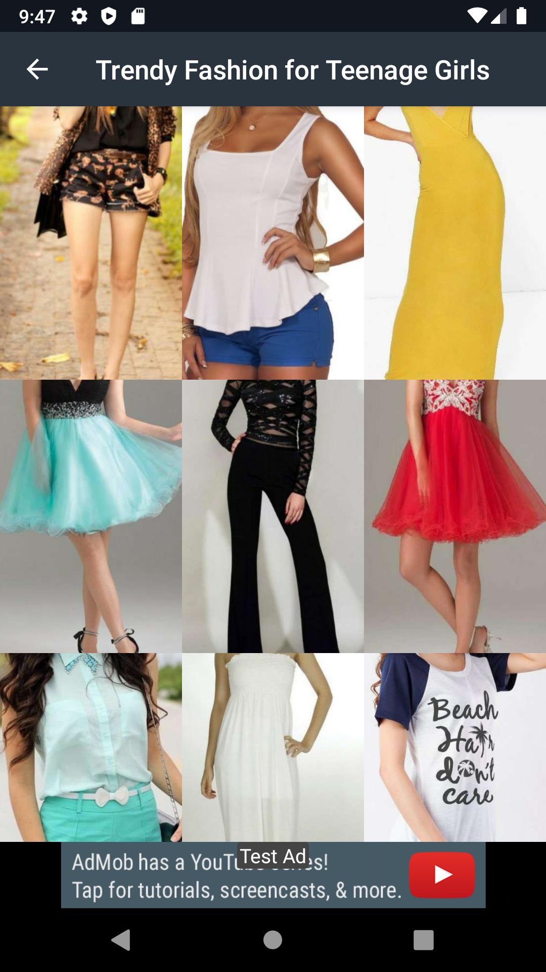 Trendy Fashion Teenage Girls Design
