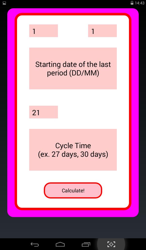 Birth Control & Sex Scheduler
