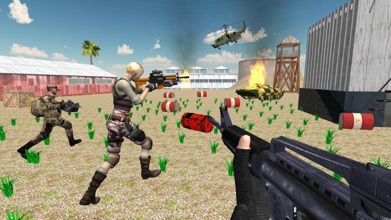 Gun Shooting: Commando House Flipper Mission 2019