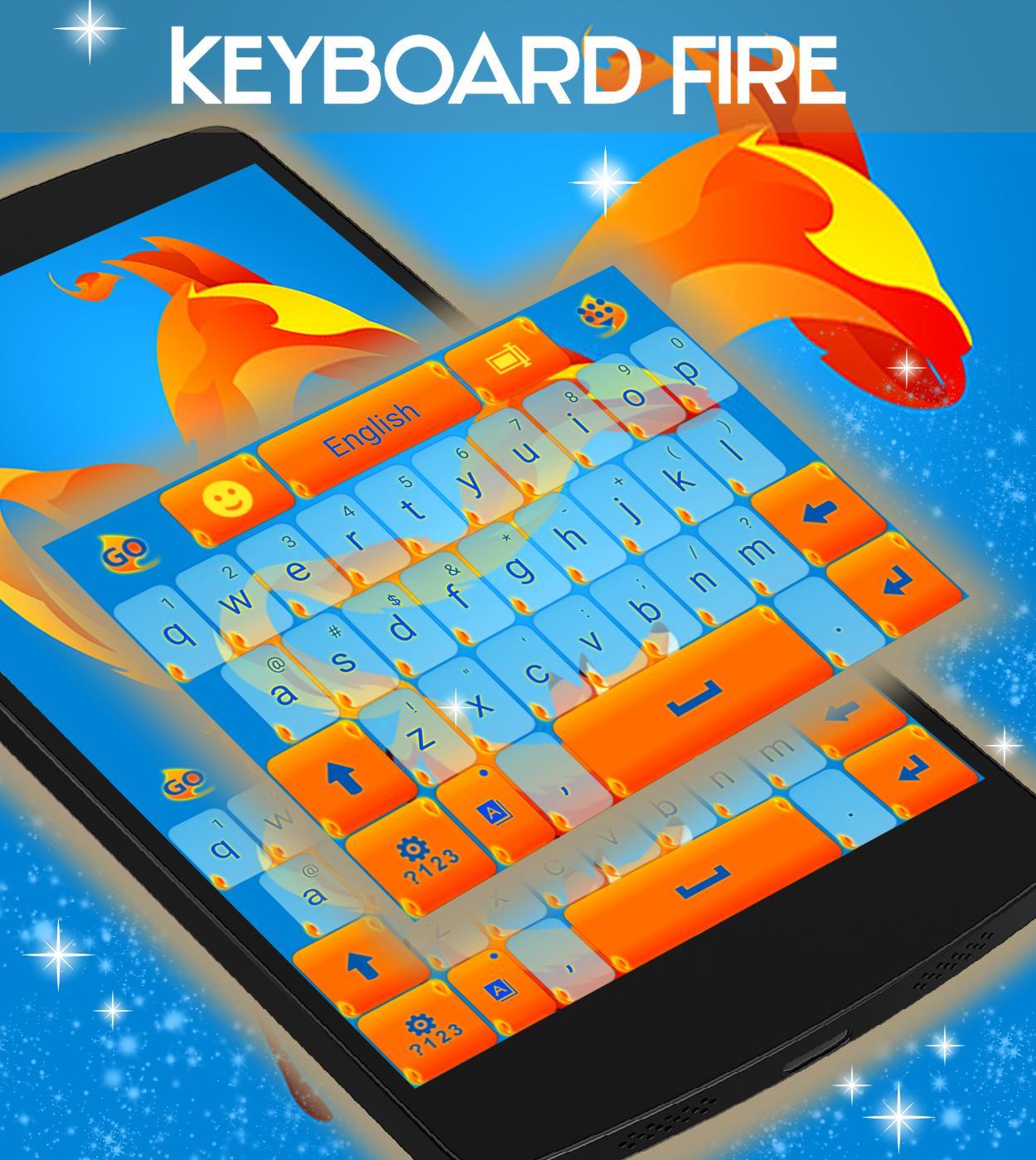 Fire Fox Keyboard Skin