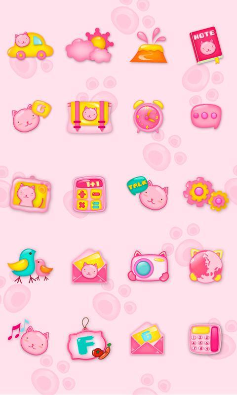 Cooking cat GO LAUNCHER THEME