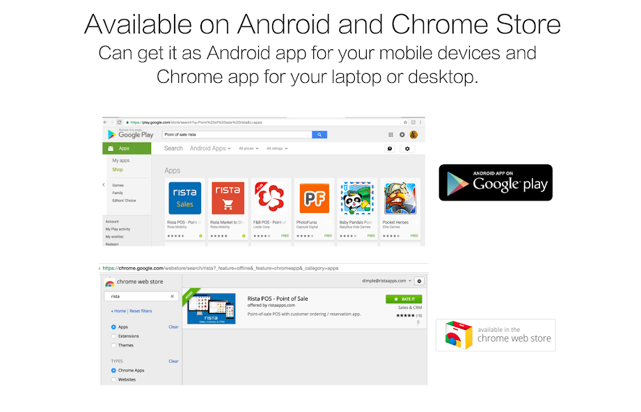 Rista POS - Point of Sale