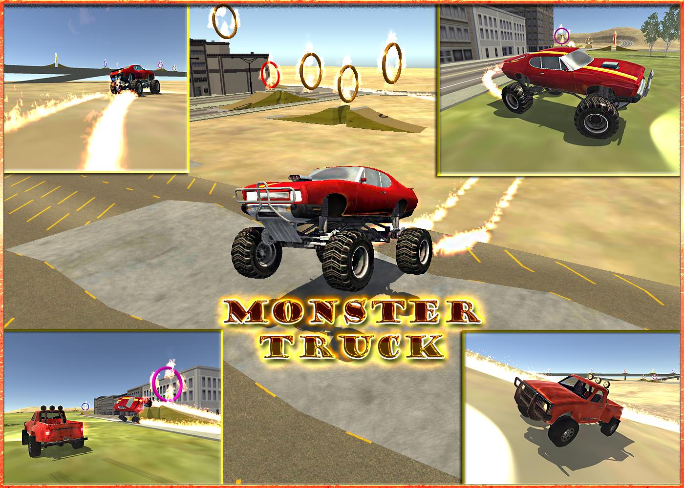 Monster Trucker Racing 3D