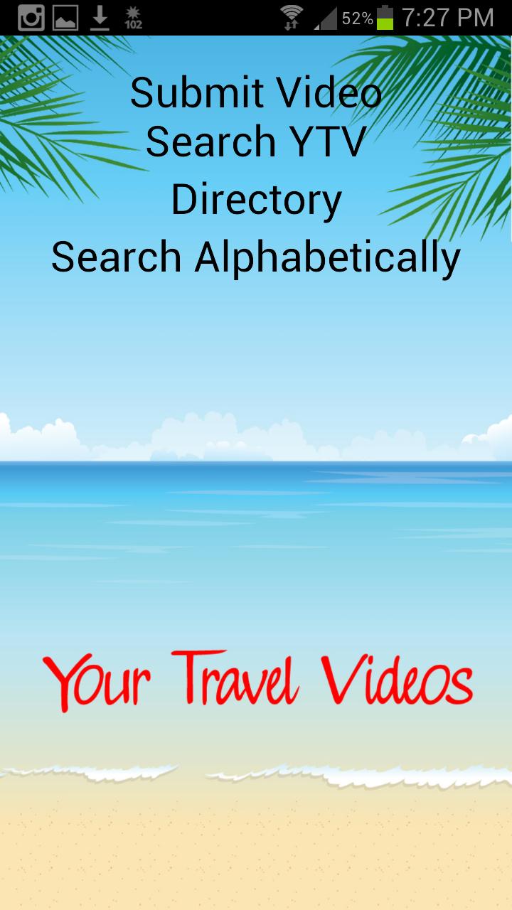 Your Travel Videos upload app