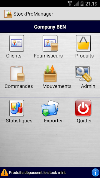 StockProManager Trial