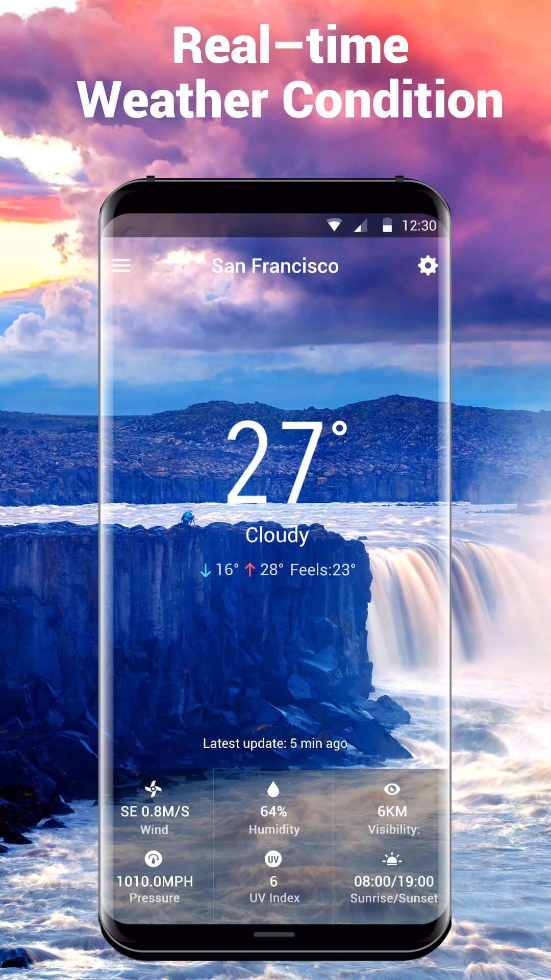 weather and temperature app Pro