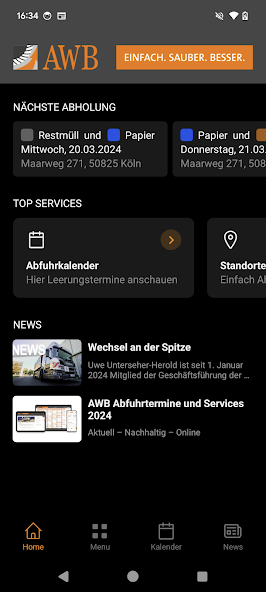 Die AWB App