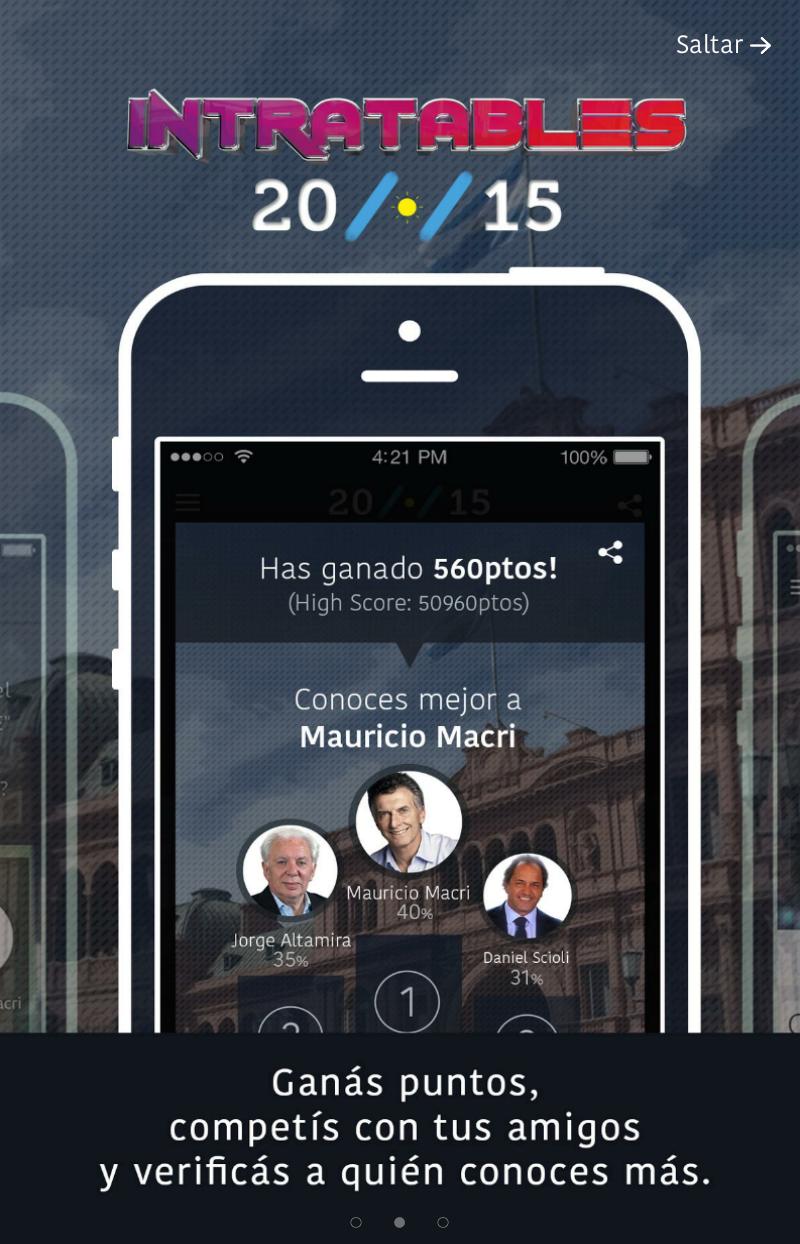 Intratables, Elecciones 2015