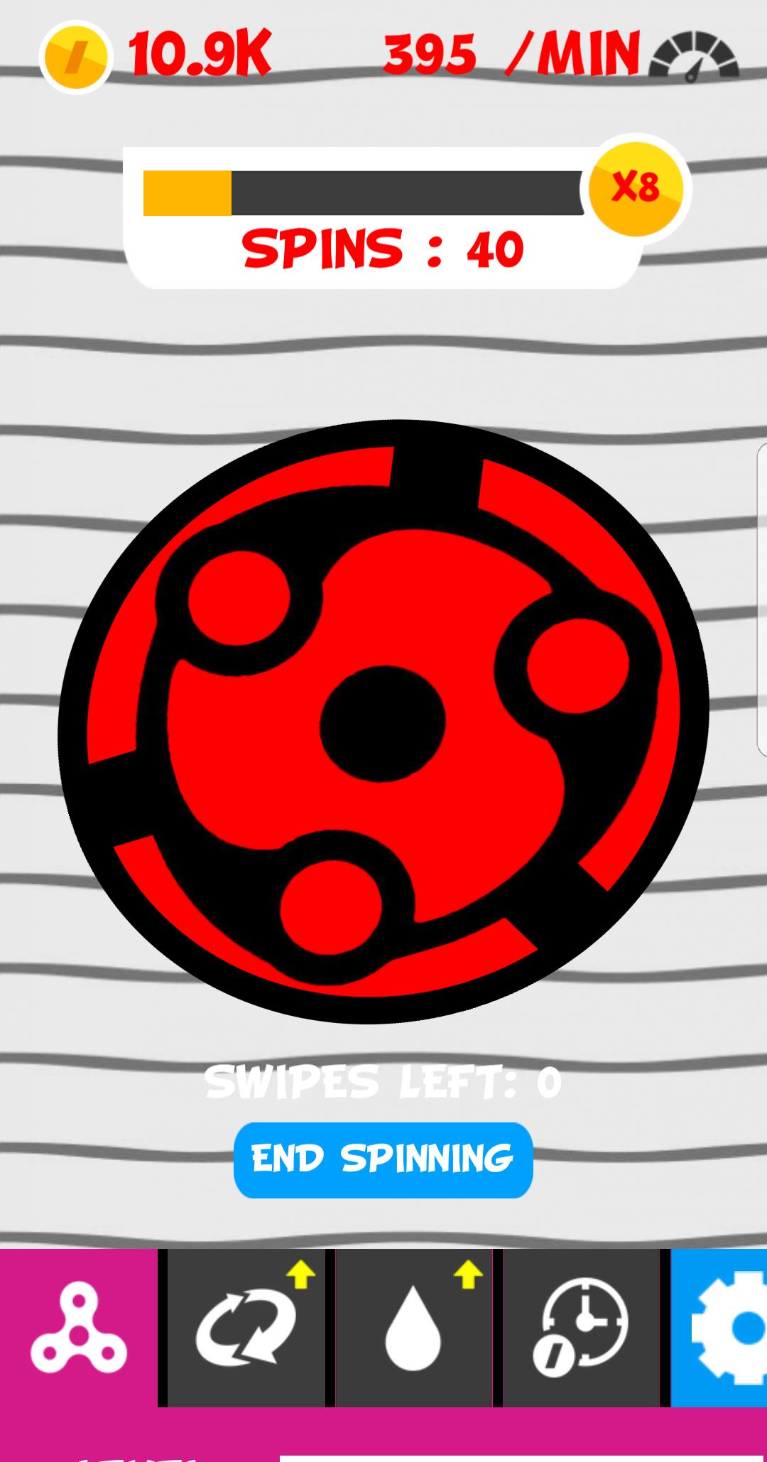 Sharingan And Rasengan Spinner