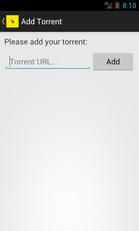 Torrent Manager