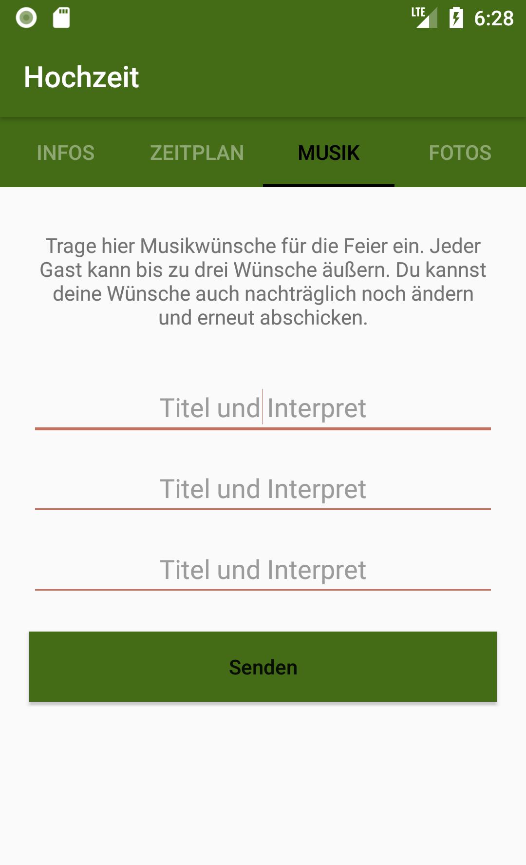 Selinas und Davids Hochzeit