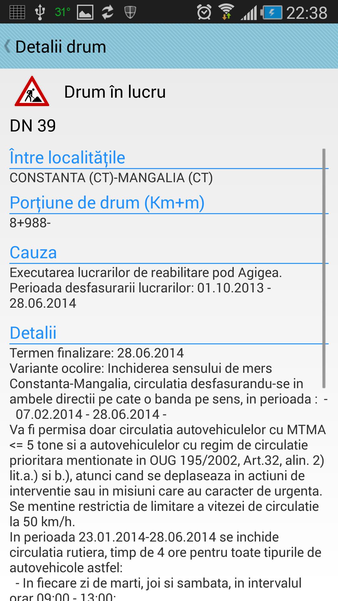 Starea Drumurilor CNADNR