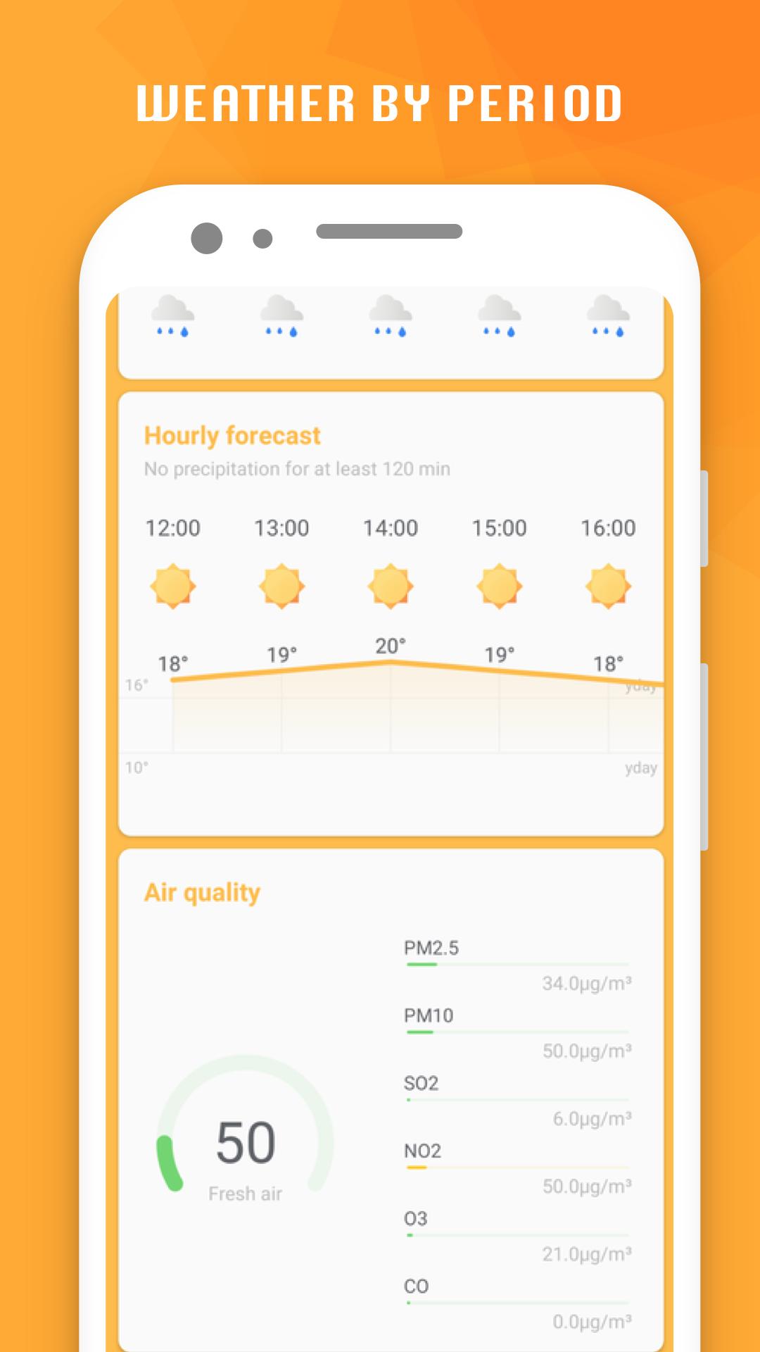 Accurate Weather forecast-Alerts,AirQuality