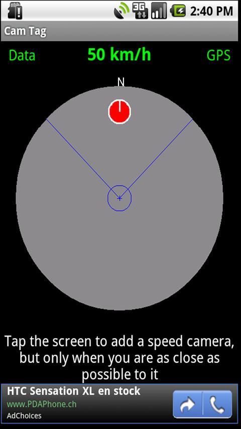 Cam Tag Lite, Speed Cameras