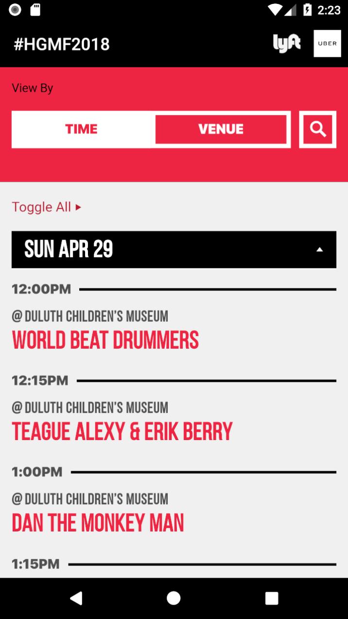 Duluth Homegrown Music Festival 2018