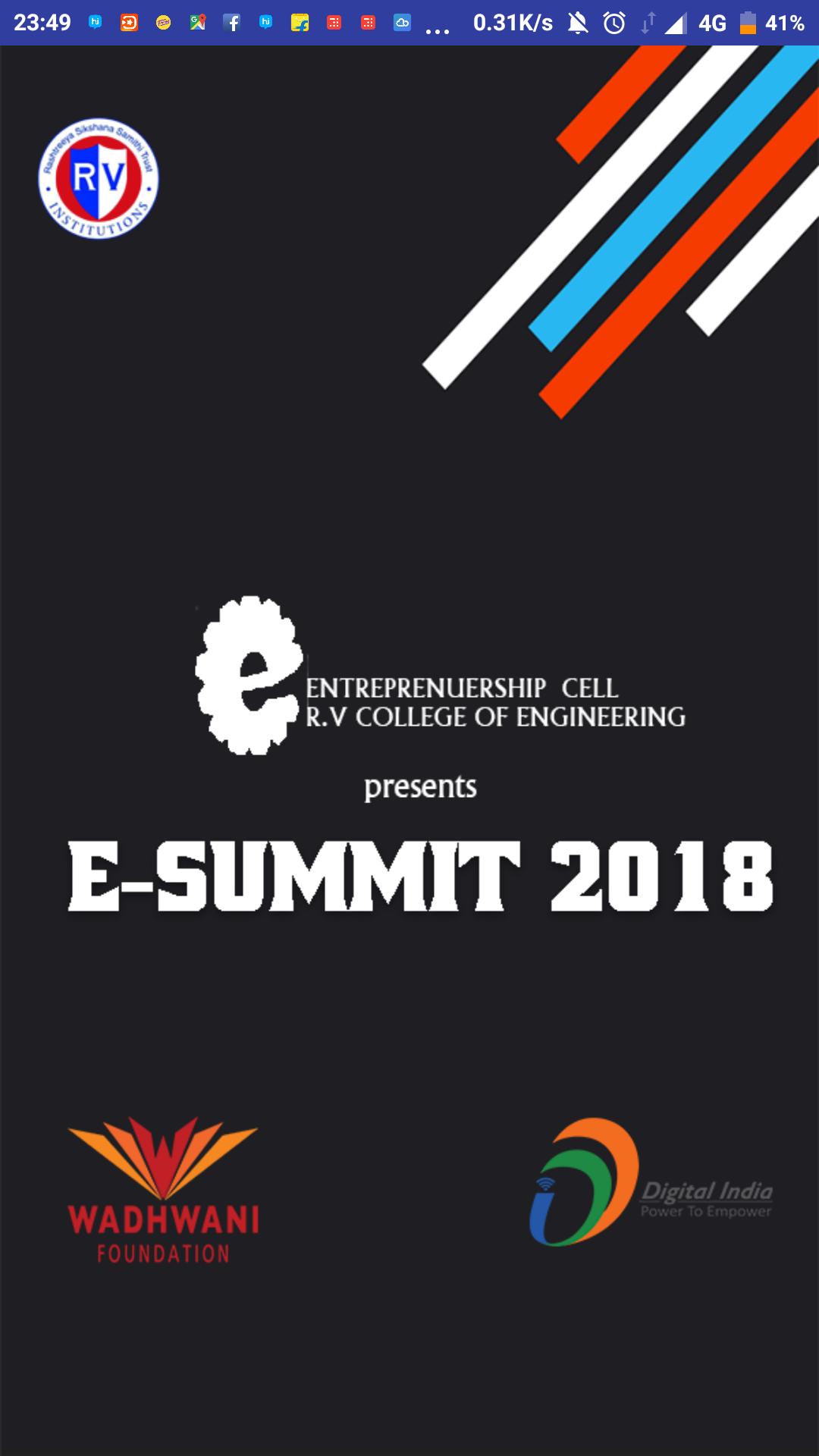 E-Summit 2018, RVCE