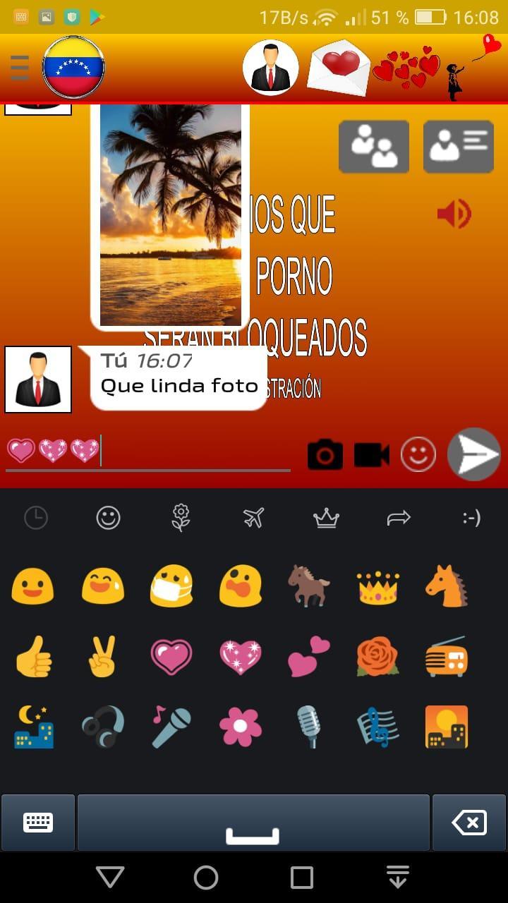 Venezuela Chat, amor, amistad y citas