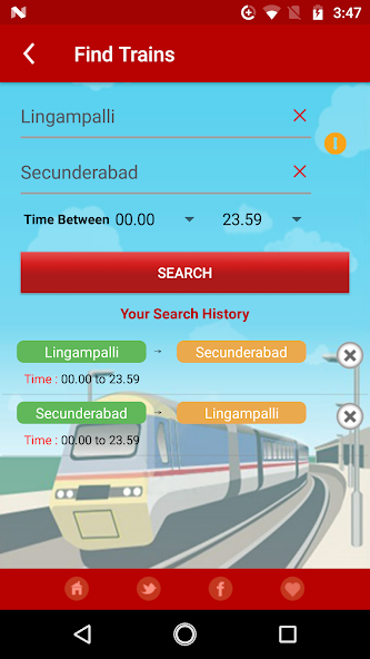 MMTS Train Timings