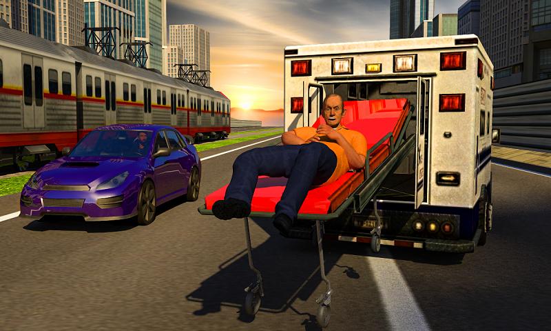 911 City Ambulance Grandpa Rescue Mission