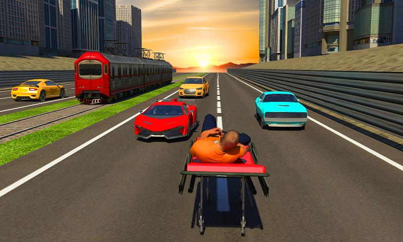 911 City Ambulance Grandpa Rescue Mission