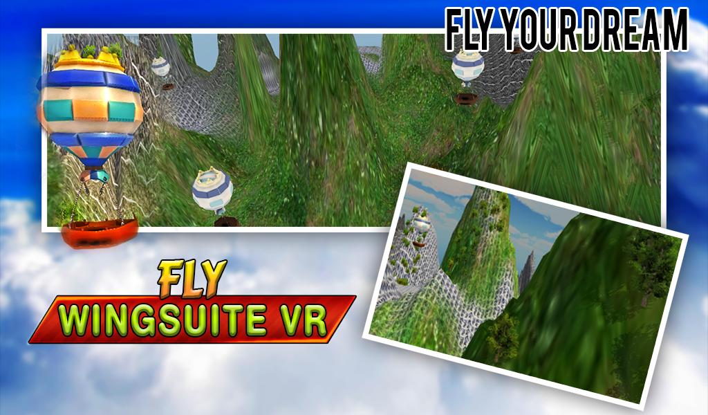 Fly Virtual Reality Wingsuit
