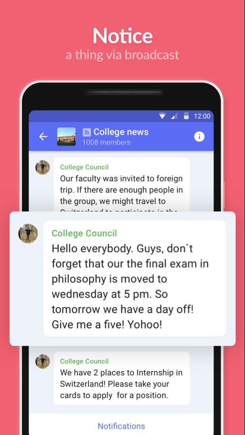 Hive Chat - chat in groups