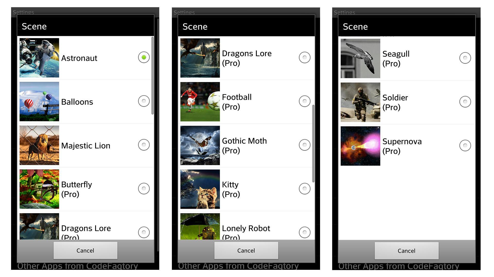 Super Parallax 3D Free LWP