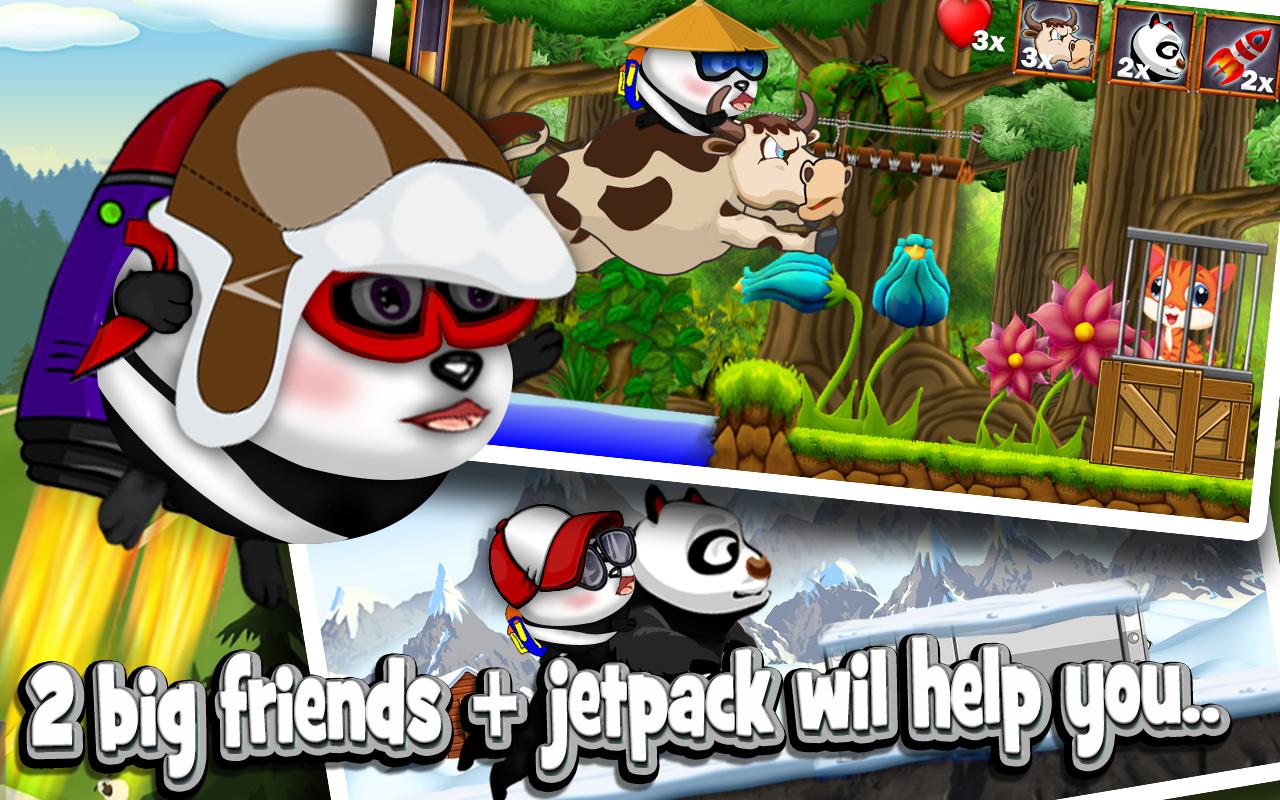 Super Panda Kids Run 3