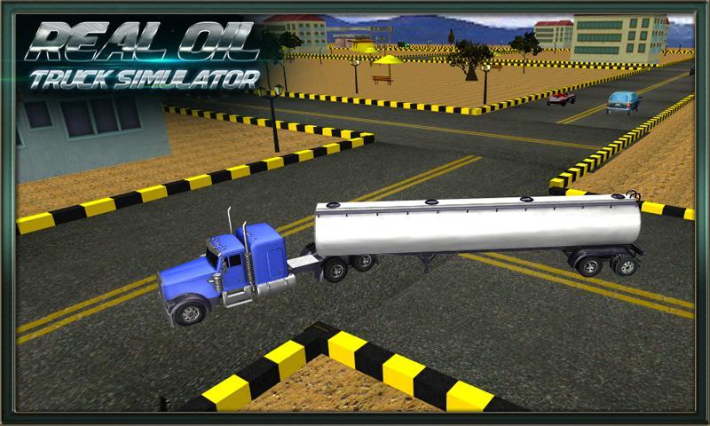 Oil Tanker Truck Drive Sim