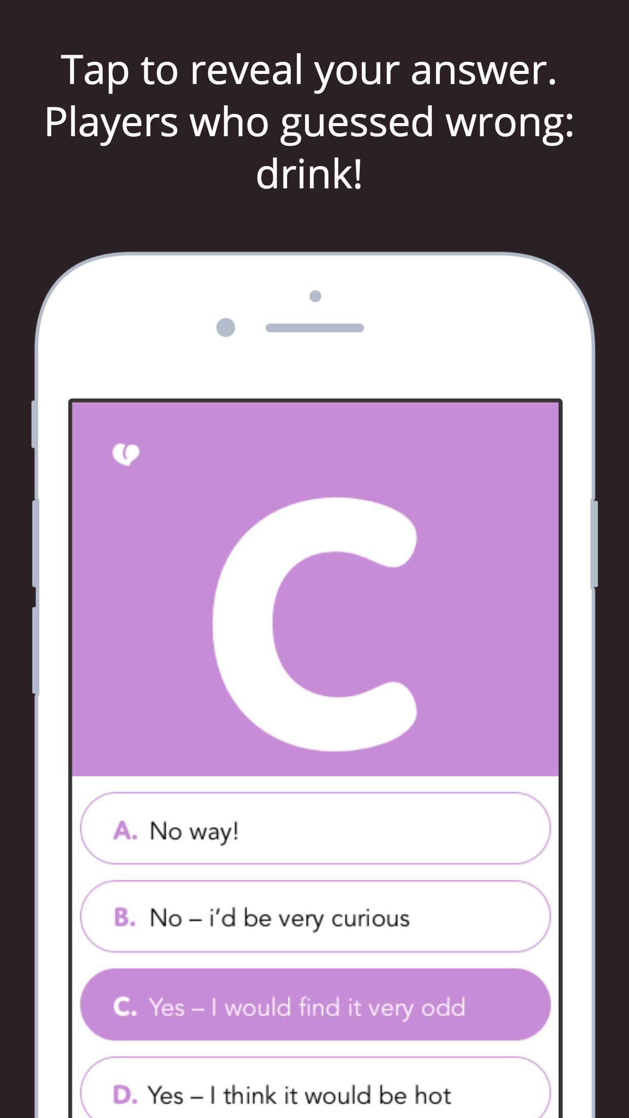 Drink & Tell Fun Drinking Game