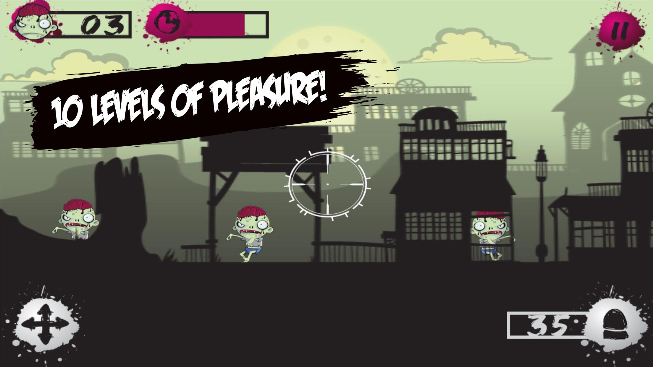 Zombie Target Shooting for Kid