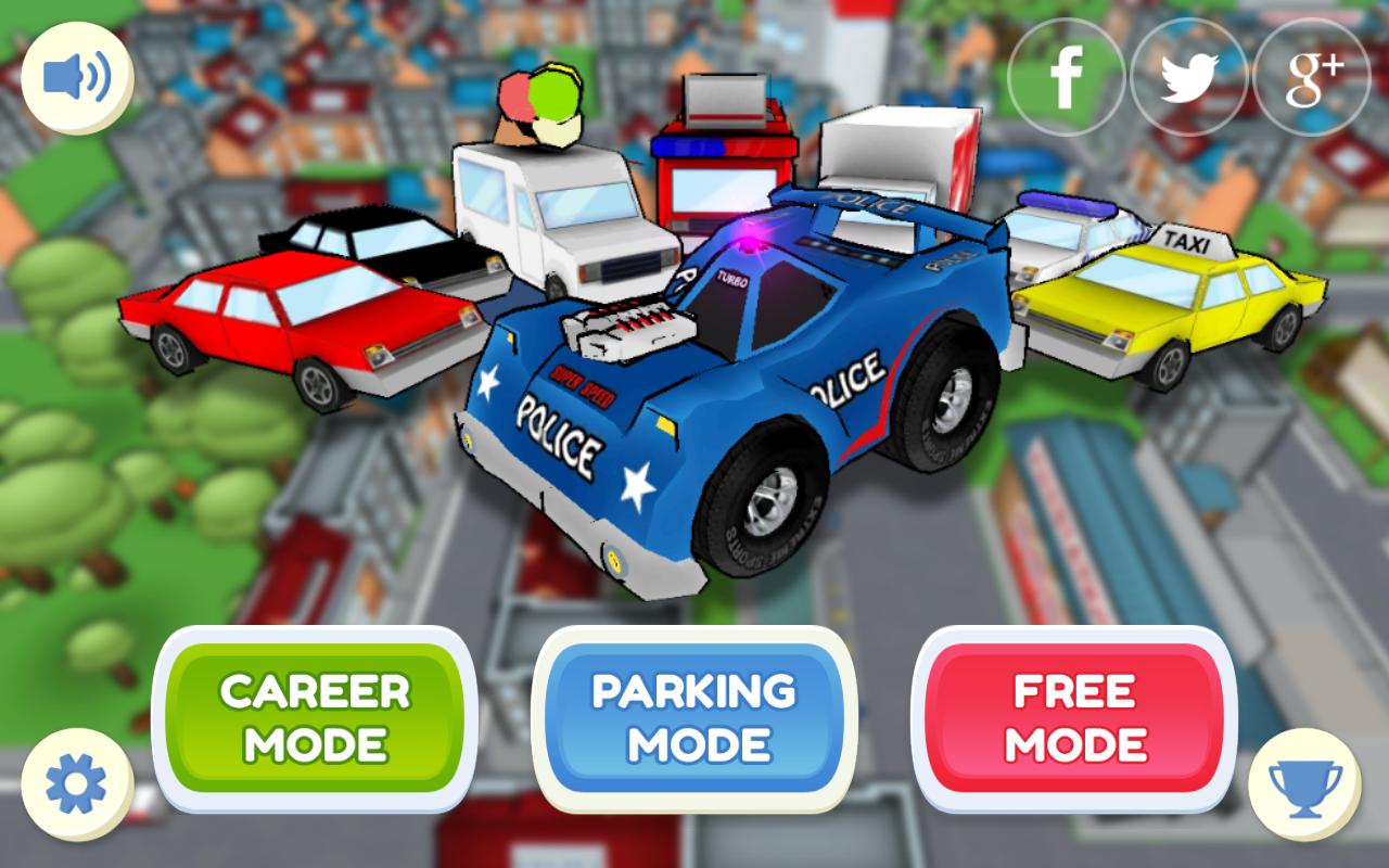 Police Car Driver - Parking 3D