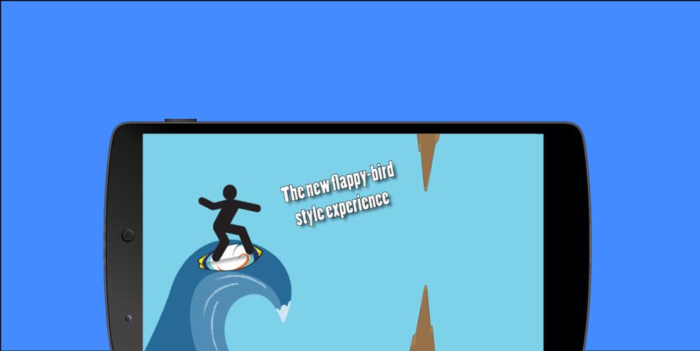 Stickman Surfing