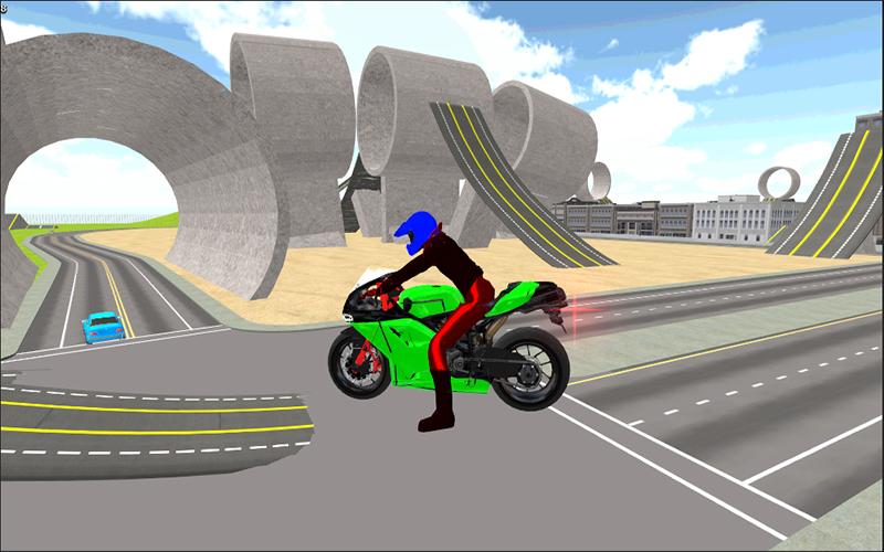 Motorbike Stunt Race 3D