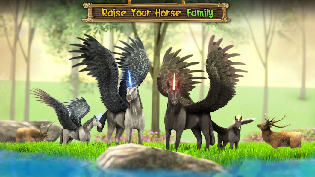 Flying Horse Simulator 2024
