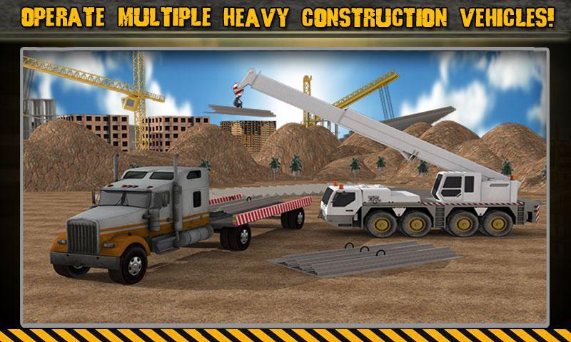 Bridge Builder Crane 3D