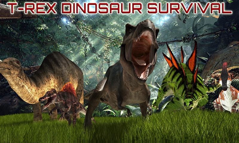 T-Rex Dinosaur Survival Sim 3D