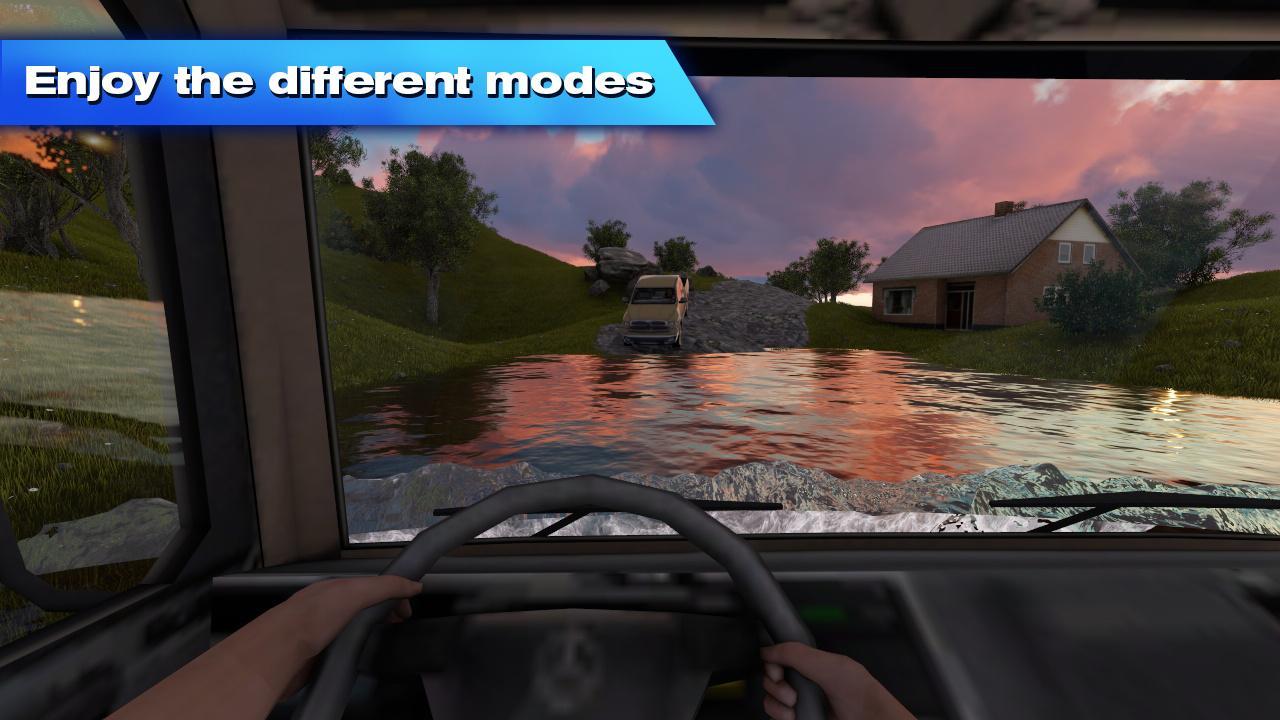 Driver Truck Cargo 3D