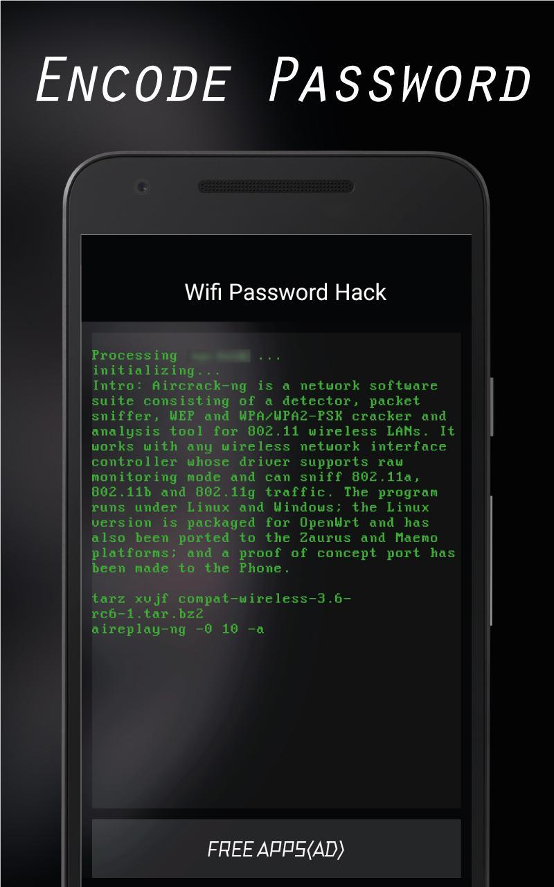 Wifi Password Hacker : Prank
