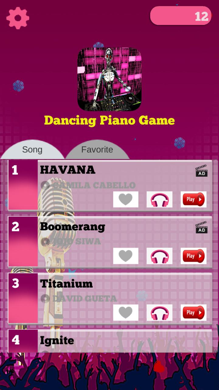 Piano Tiles Top Chart 2018