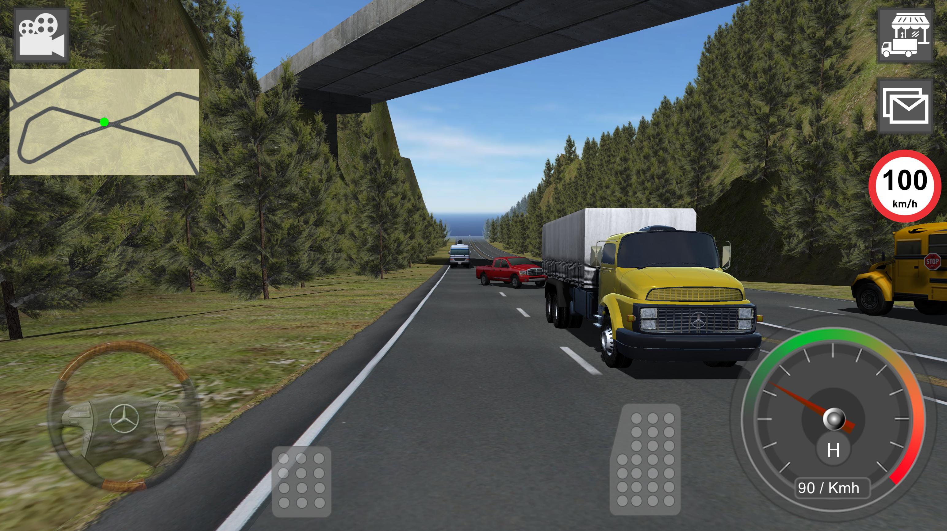 Mercedes Benz Truck Simulator